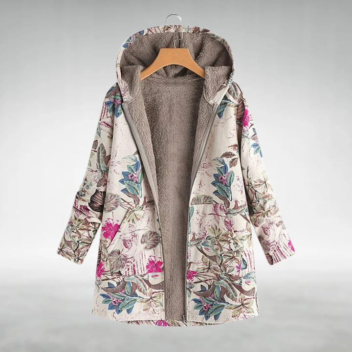 Seraphina | Floral Fleece Jacket