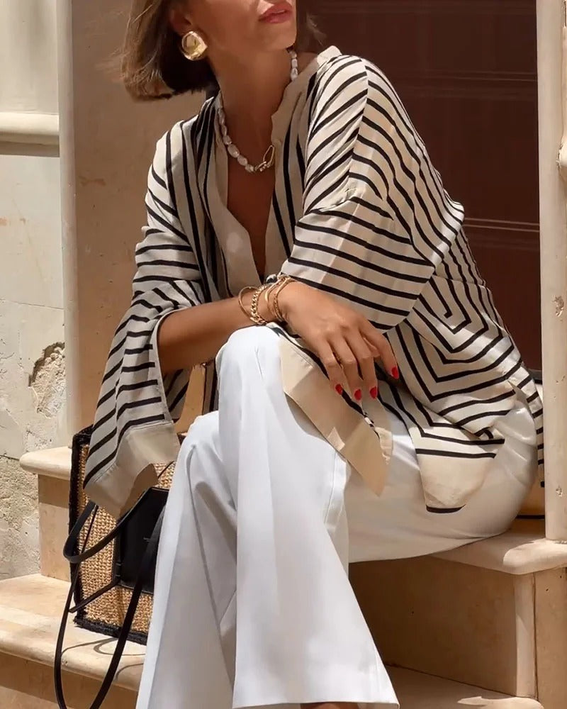 Zoey | Striped Shirt