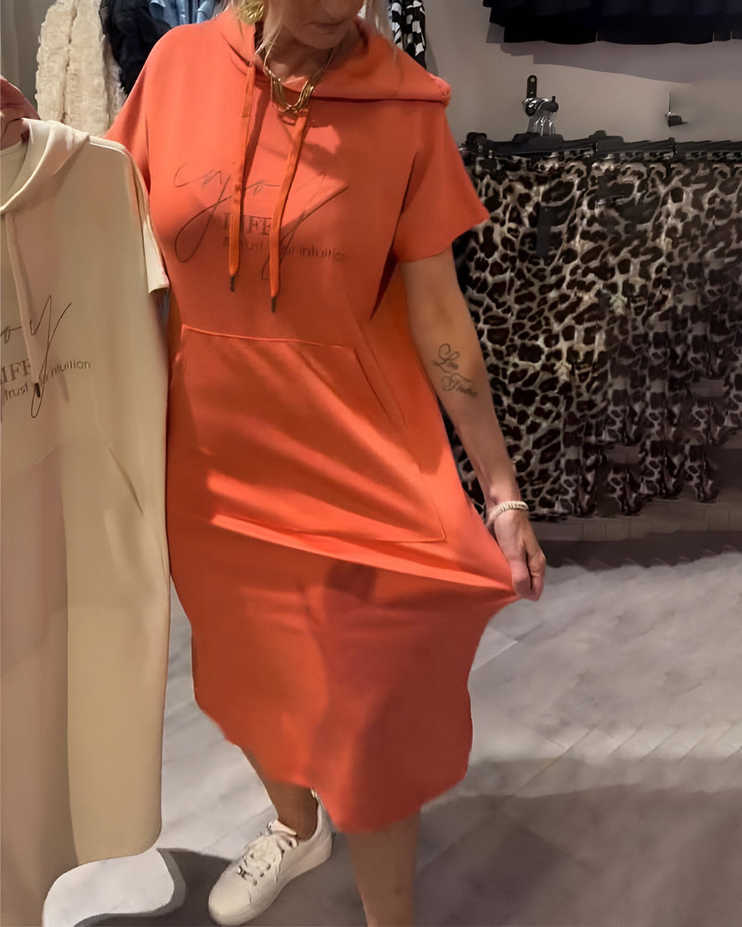 Nerina | Hoodie Dress