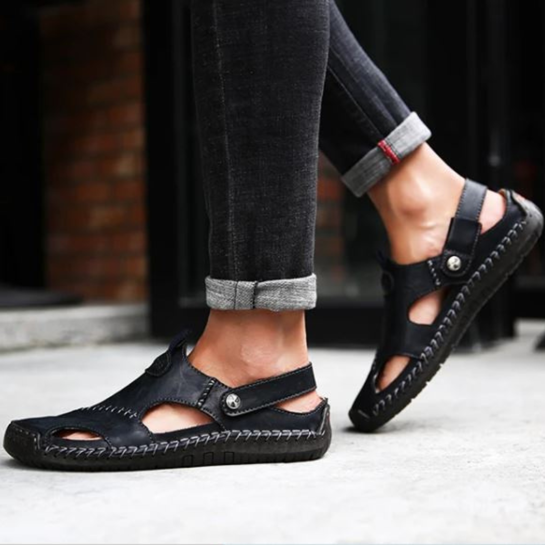 Dario | Orthopedic Leather Sandals