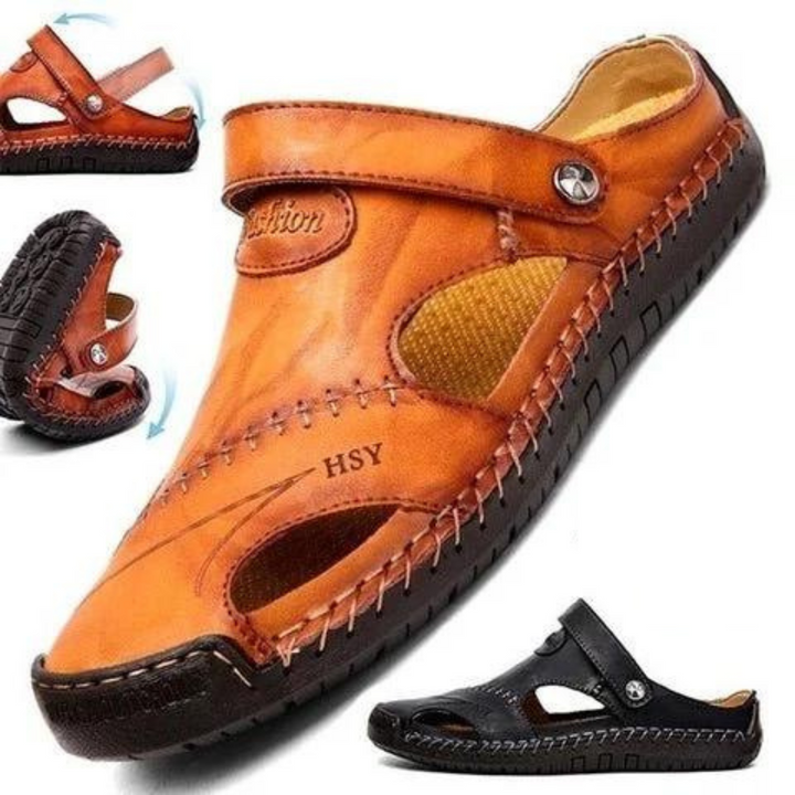Dario | Orthopedic Leather Sandals