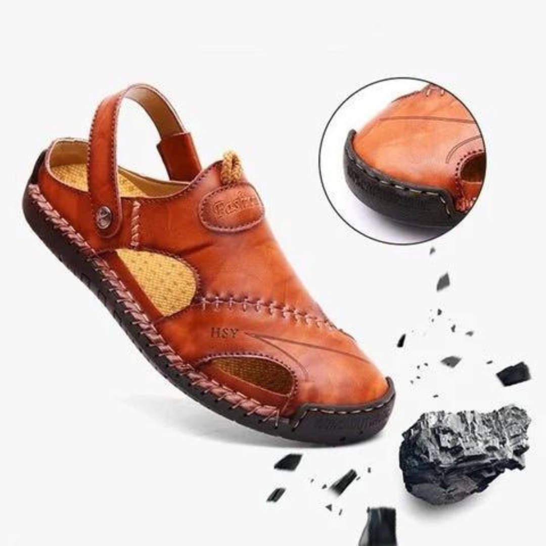 Dario | Orthopedic Leather Sandals
