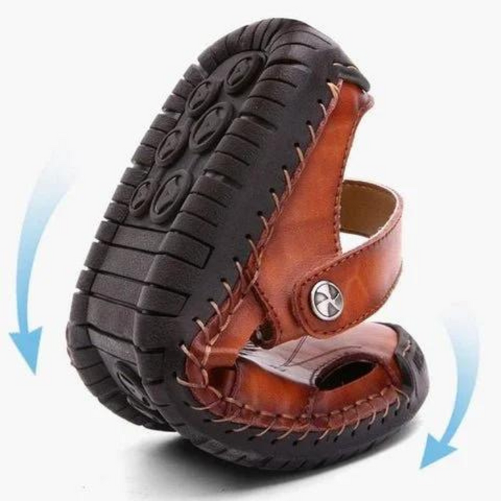 Dario | Orthopedic Leather Sandals