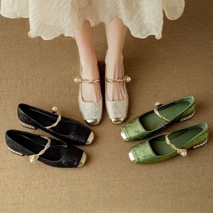 Livia | Leather Mary Janes