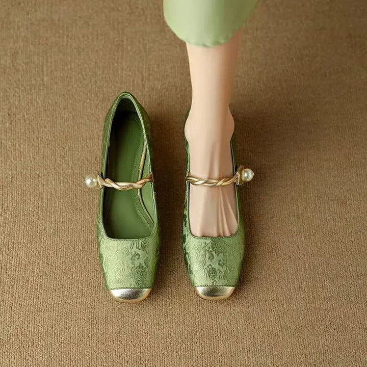 Livia | Leather Mary Janes