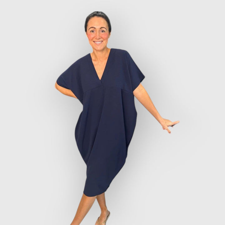 Lorin | V-Neck Maxi Dress