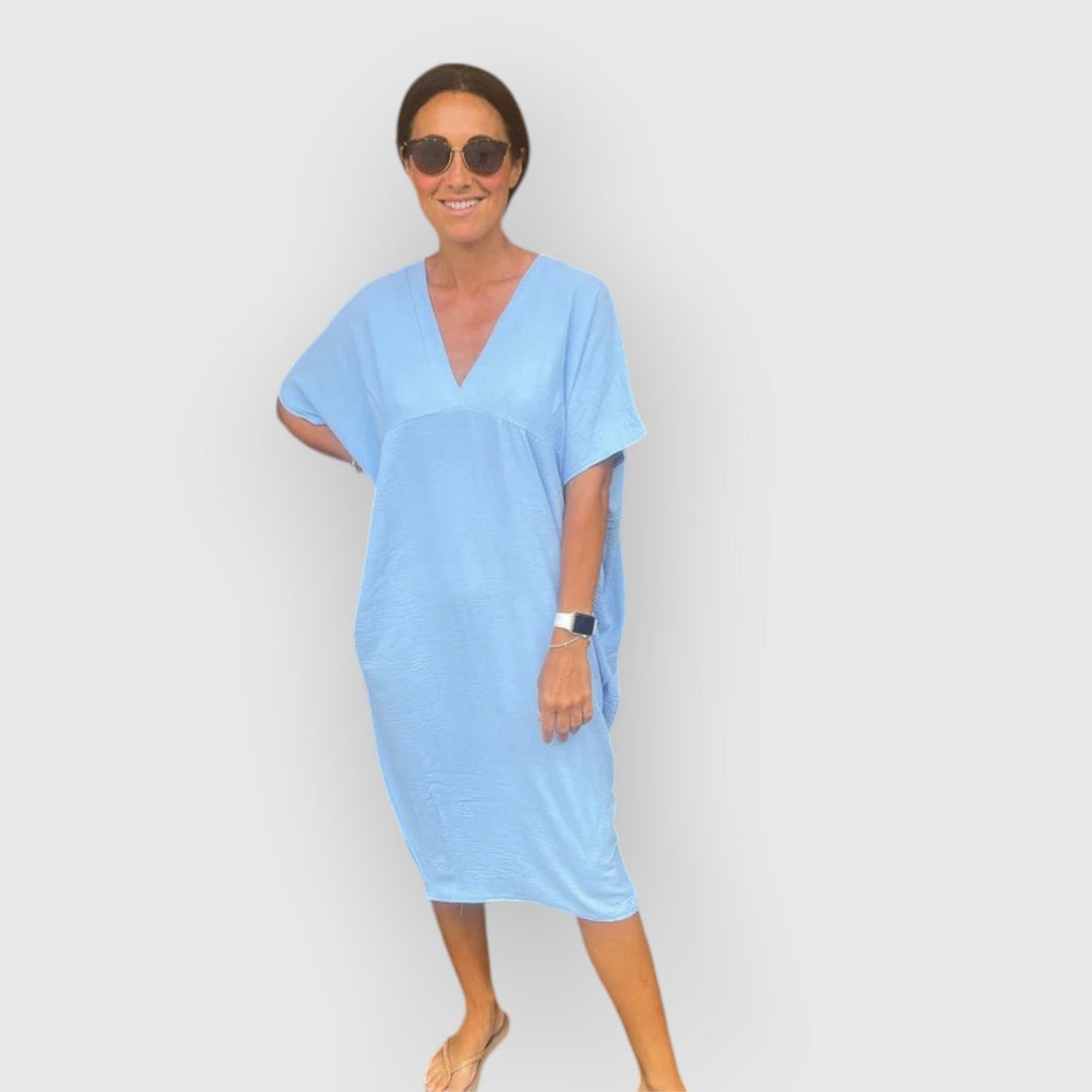 Lorin | V-Neck Maxi Dress