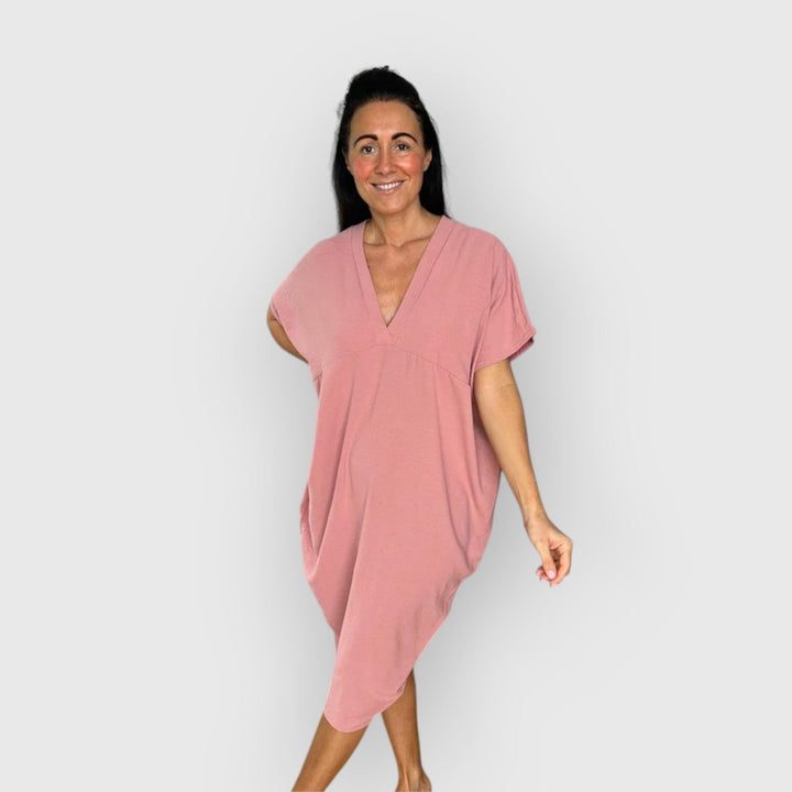 Lorin | V-Neck Maxi Dress