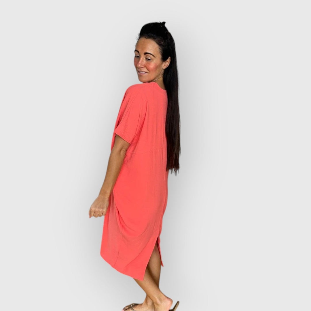 Lorin | V-Neck Maxi Dress