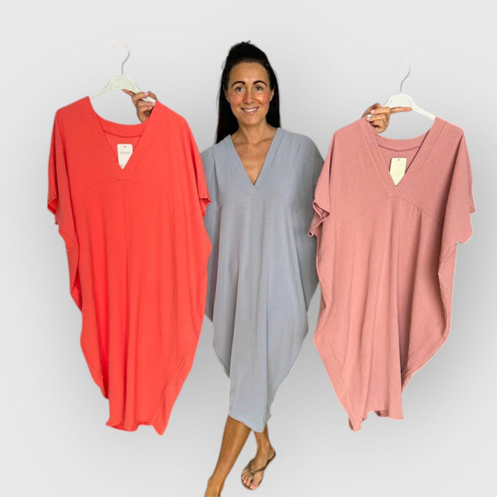 Lorin | V-Neck Maxi Dress